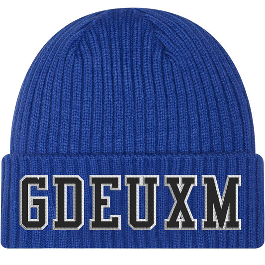 Blue & Black Beanie