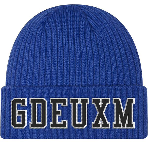 Blue & Black Beanie