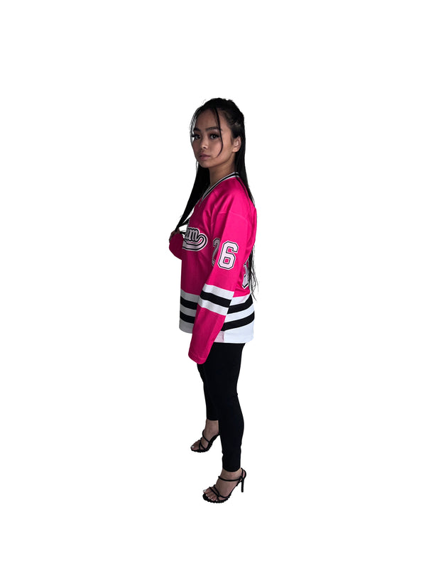 Team Pink Hockey Jersey