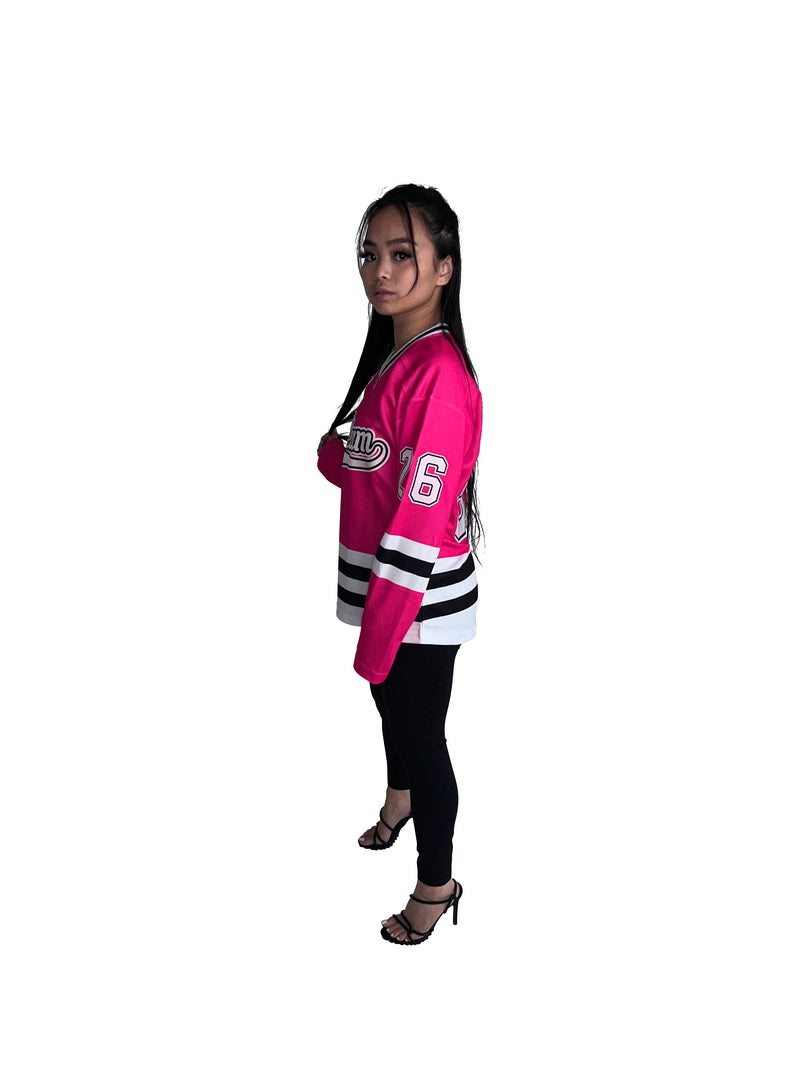 Team Pink Hockey Jersey
