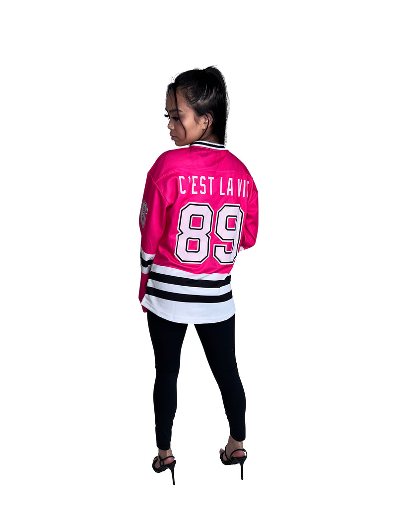 Team Pink Hockey Jersey
