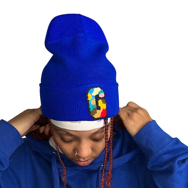 Blue G Beanie